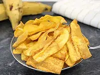 Rebanadas largas de Plátano